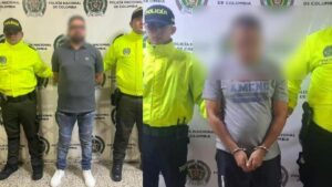 caen dos peligrosos cabecillas de bandas delincuenciales