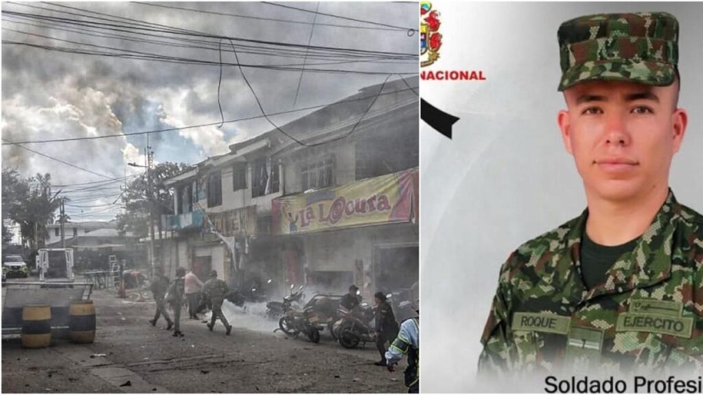 soldado murió en explosión y van 88 heridos