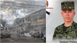 soldado murió en explosión y van 88 heridos