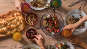 un mes de dieta con Harira, Malawah, Tabulé y Kibbe