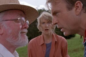 32 años después, al fin sabemos por qué Hammond no tuvo en Jurassic Park el oscuro final que sufrió en el libro