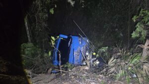 Accidente de bus en Viotá, Cundinamarca, deja siete personas con heridas: estas son las imágenes