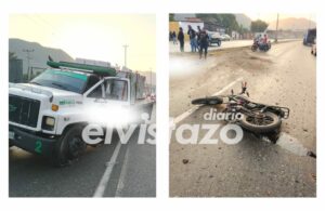 Accidente en la Av. Argimiro Gabaldón de Barcelona deja un motorizado fallecido