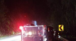 Accidente en vía al Llano provoca grandes trancones y cierres