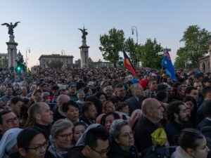 Así fue la noche y la madrugada antes del funeral del papa Francisco