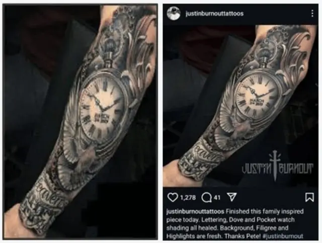 Británico denuncia que su tatuaje es usado erróneamente para identificar miembros del Tren de Aragua