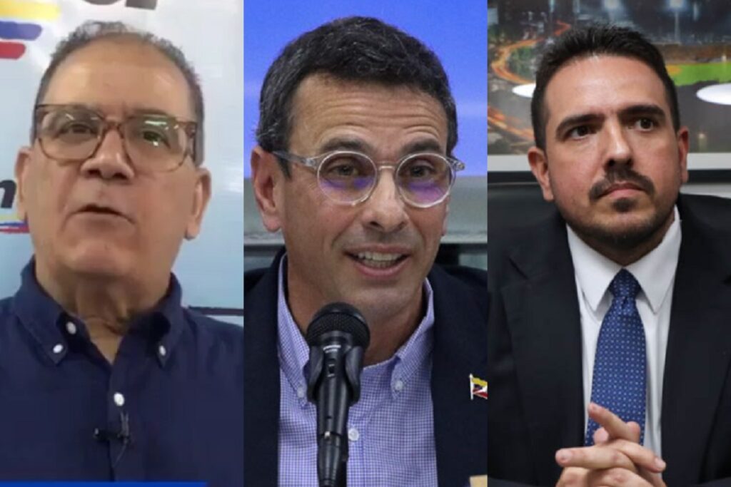 Capriles, Luis Emilio Rondón y Stalin González candidatos a la AN
