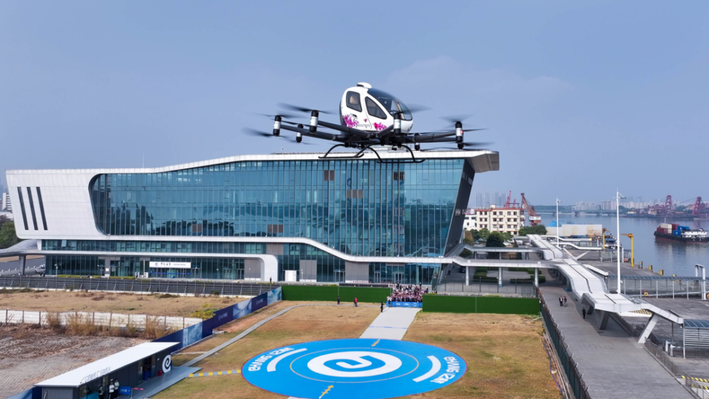 China da curso a operaciones comerciales con taxis voladores