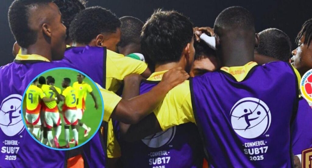 Colombia vs Brasil final Sudamericano Sub-17 hoy: gol de Keiner Sevillano