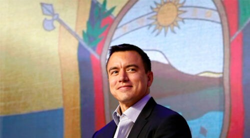 Daniel Noboa es reelecto como presidente de Ecuador
