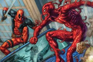 Deadpool no tuvo piedad de Carnage y torturó al simbionte con el peor sonido del YouTube de los 2010: música dubstep ilegal