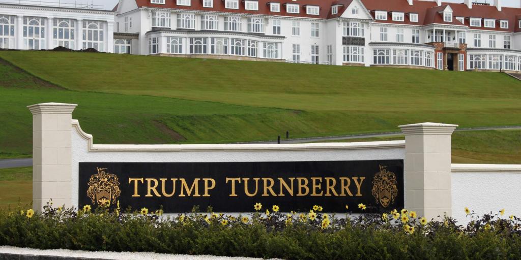 Dos detenidos por los daños al campo de Golf de Trump en Escocia