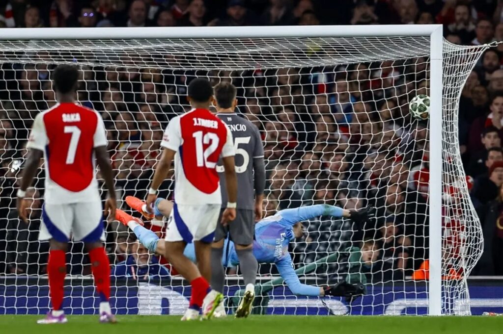 El Arsenal deja al Real Madrid al borde de la eliminación