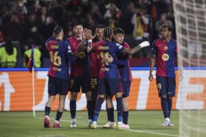 El Barça se divierte y avista las 'semis'