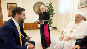 El papa Francisco recibió al vicepresidente de EEUU en medio de la tensión por aranceles