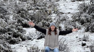 El pico espejo de Mérida se viste de blanco este sábado de Gloria