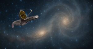 El telescopio James Webb encuentra una galaxia gemela de la Vía Láctea en el universo primitivo
