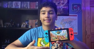 Fanático de Nintendo emocionado por comprar trigésimo noveno juego de Mario Kart