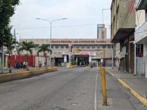 Frontera desolada este Viernes Santo