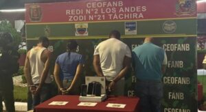 GNB detiene a cuatro personas por transportar cocaína