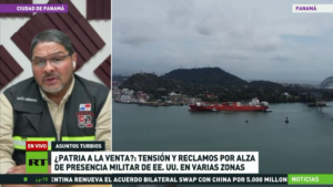 Jefe sindical panameño a RT: "Mulino está entregando la soberanía nacional"