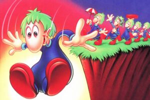 La banda sonora del clásico Lemmings no se iba a cortar ni un pelo al plagiar a lo bestia los temas de todas estas series y grupos