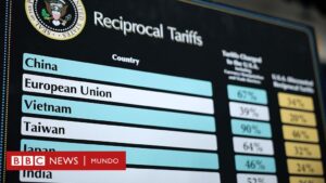 La lista completa de los aranceles impuestos por Trump a cada país