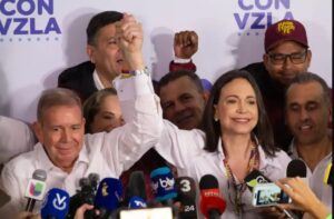 María Corina Machado agradece a Ecuador por "su compromiso con la democracia en Venezuela"