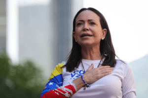 María Corina Machado aseguró que Donald Trump desató tensiones en el régimen chavista