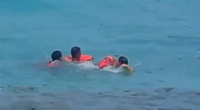 Rescatan a turista zuliano que se ahogaba en Morrocoy