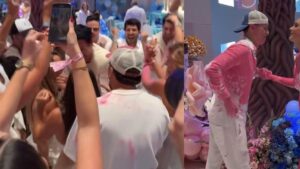 Revelación de género del bebé de Lele Pons y el cantante Guaynaa casi termina en 'tragedia': 'Qué susto esa caída'