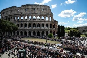 Roma brindó a Francisco un adiós multitudinario en su último viaje