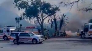 Se estrella avioneta en zona residencial de Boca Ratón en Florida