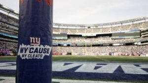 Sexy modelo de OnlyFans se destapó las LOLAS en un partido de NFL por un insólito pedido