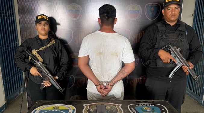 Sipez-Cpbez arresta a 'El Pollero' por extorsión en Maracaibo