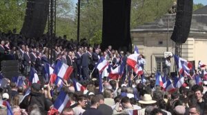 Tarde de movilizaciones en París, a favor de Le Pen y contra la ultraderecha