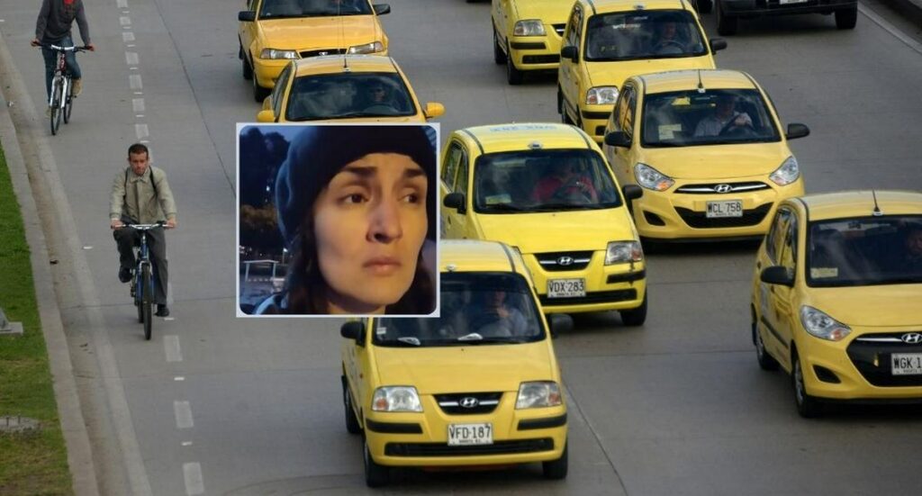 Taxista paró a Adriana Díaz, mujer con esquizofrenia en Bogotá, y la bajó: video