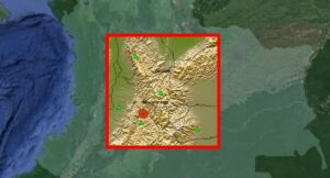 Temblor de magnitud 5.0 en Colombia sacudió el viernes santo