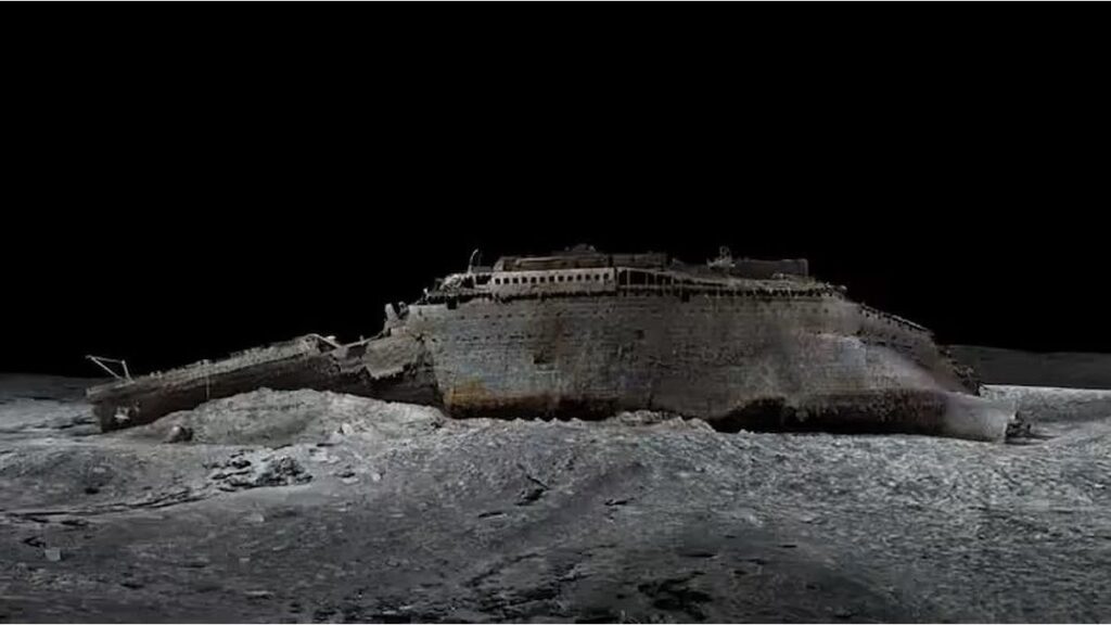 Un estudio en 3D revela cómo fueron las horas finales del naufragio del Titanic
