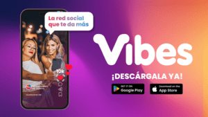 Vibes llega para cambiar tu vibra: La red social que te da más