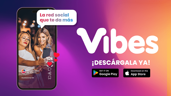 Vibes llega para cambiar tu vibra: La red social que te da más