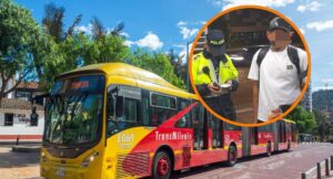 Video, joven se grabó colándose y cantando en Transmilenio y lo multaron