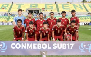 Vinotinto Sub-17 goleó a Chile en el Sudamericano