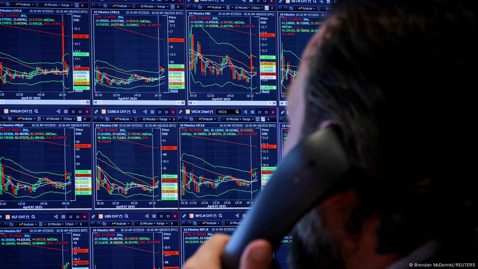 Wall Street cerró con fuerte caída por nerviosismo comercial – DW – 11/04/2025