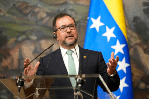 Yván Gil González Urrutia España Lula presos políticos Cancillería Marco Rubio Ecuador