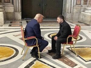 Zelenski dice que fue buena la reunión con Trump y que podría ser "histórica"