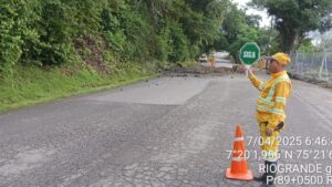 afectada la movilidad hacia la Costa Atlántica por artefacto explosivo