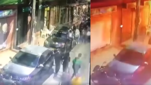 así fue el momento de la explosión del atentado terrorista en La Plata, Huila
