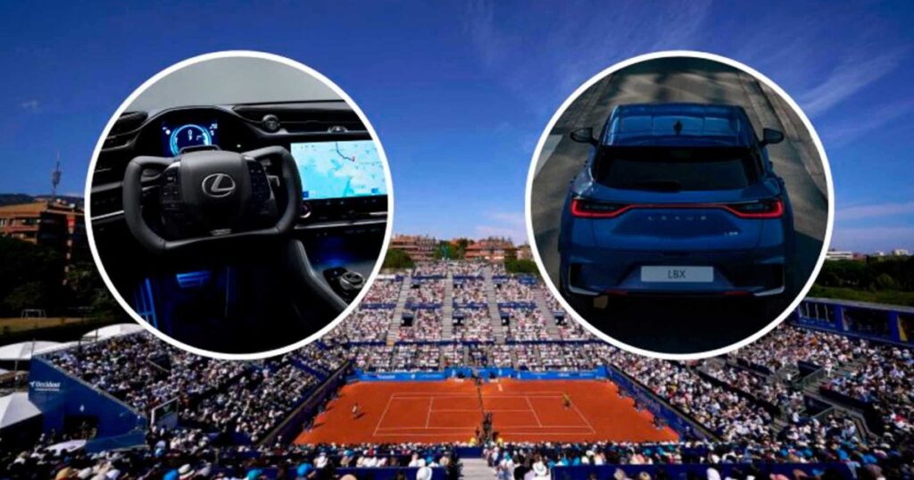 así son los coches que moverán a las estrellas del tenis en Barcelona