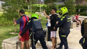 estrategia de seguridad en los barrios El Valle y El Carmen